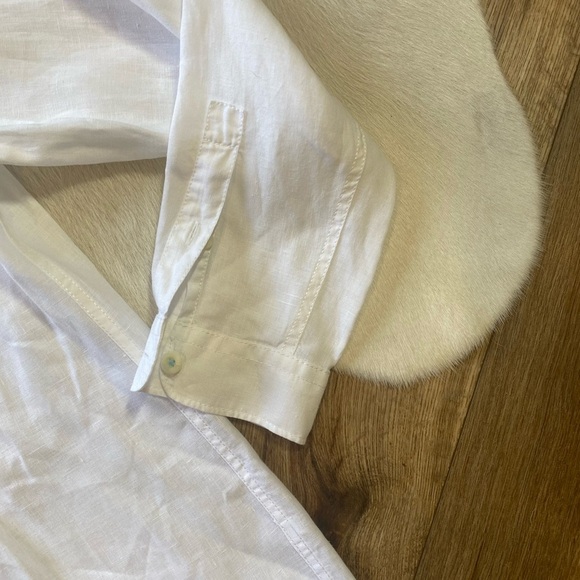 Sea Glass Breezer Linen Shirt Coastal Beach/Surf Vibes - Picture 8 of 14